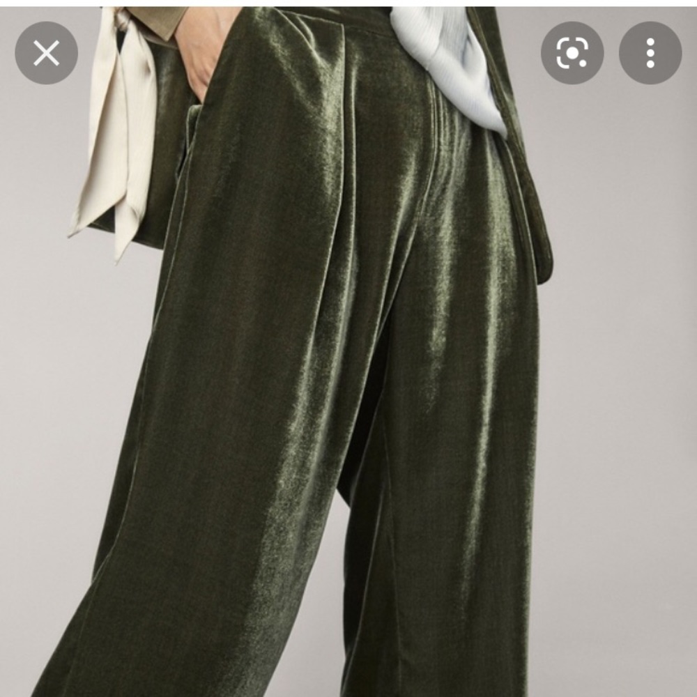 Massimo Dutti velvet pants sz 8